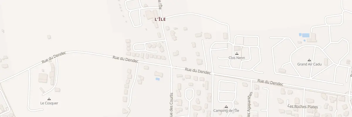 Plan du 38 Rue du Dendec à Damgan
