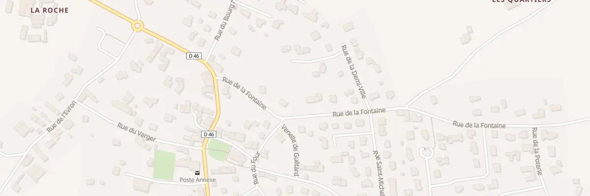 Plan du 5 Rue de la Fontaine à Coëtmieux