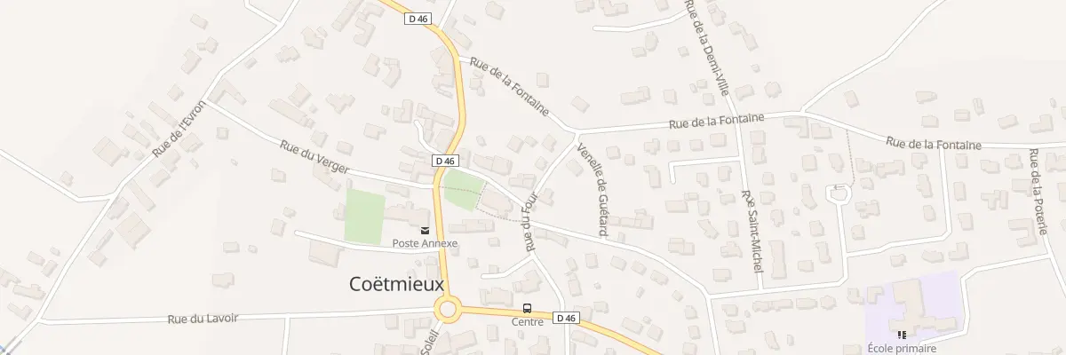 Plan du 7 Rue de l’Eglise à Coëtmieux