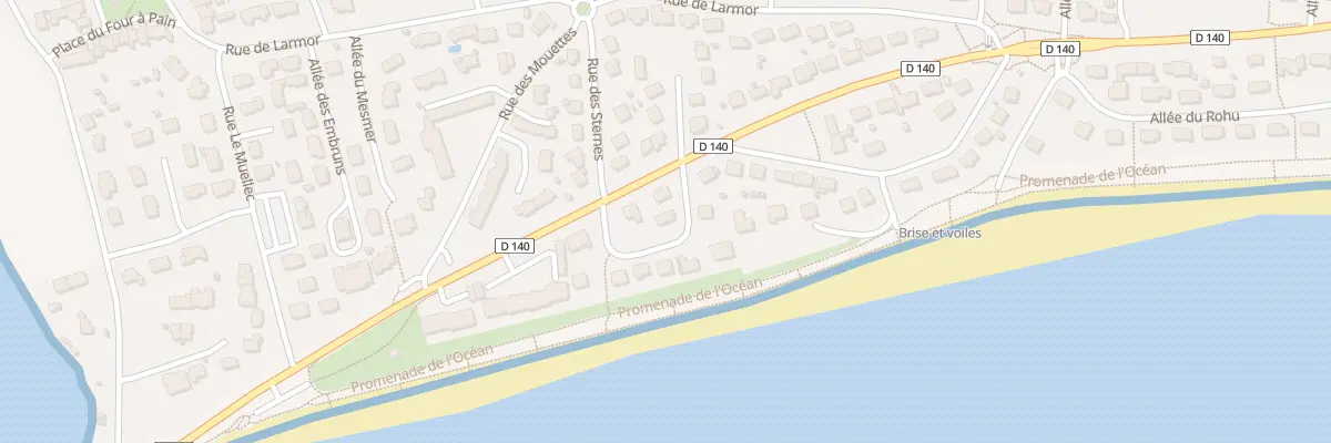Plan du 4 Rue des Goélands à Damgan