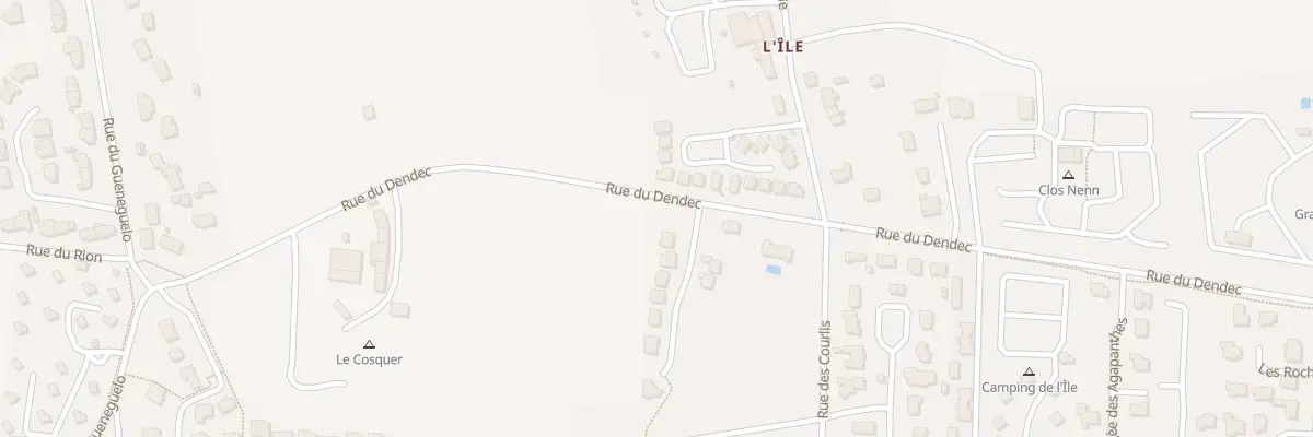 Plan du 63 Rue du Dendec à Damgan