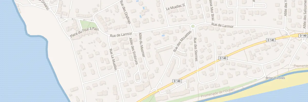 Plan du 6 Rue des Mouettes à Damgan