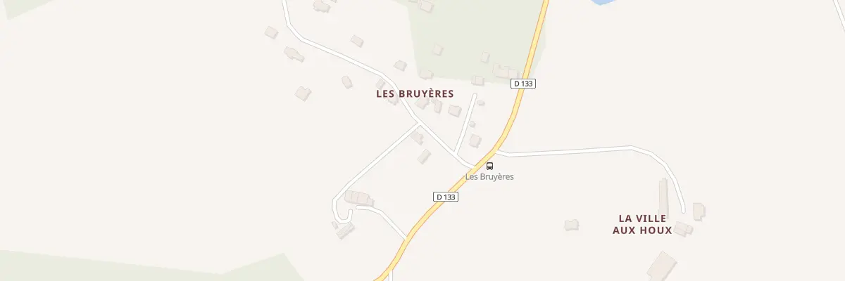Plan du 203 Les Bruyeres à Trédion