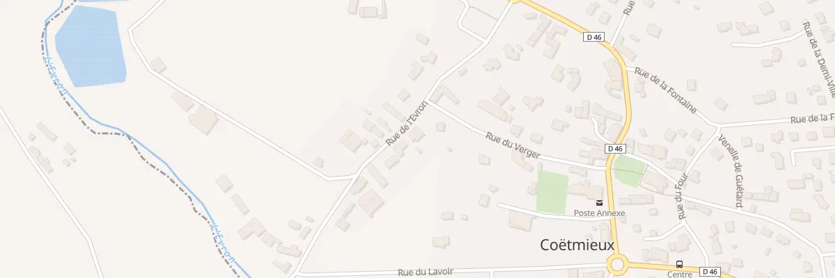 Plan du 5 Rue de l’Evron à Coëtmieux