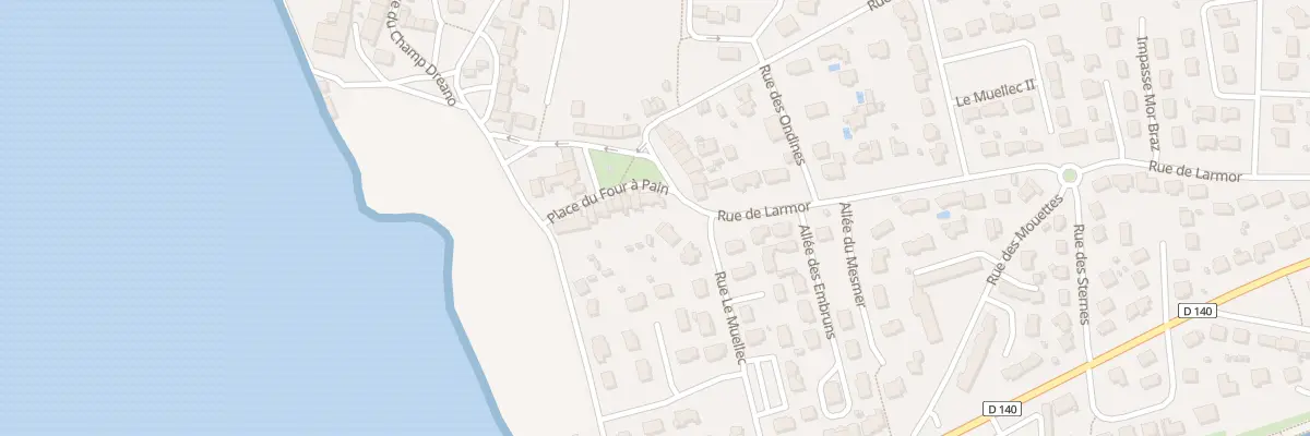 Plan du 23 Pl du Four à Pain à Damgan