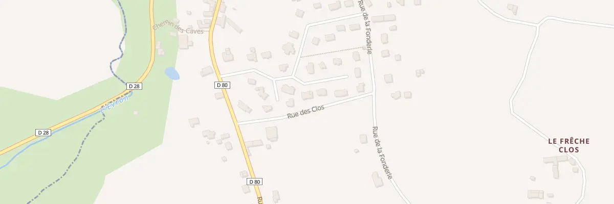 Plan du 14 Rue de la Cloture Meslin à Lamballe-Armor