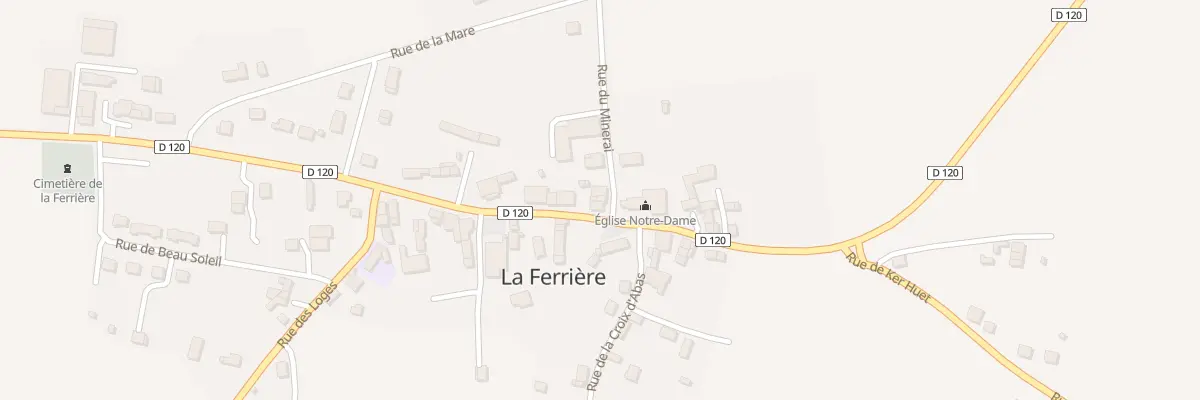 Plan du 2 Rue du Minerai La Ferriere à Plémet