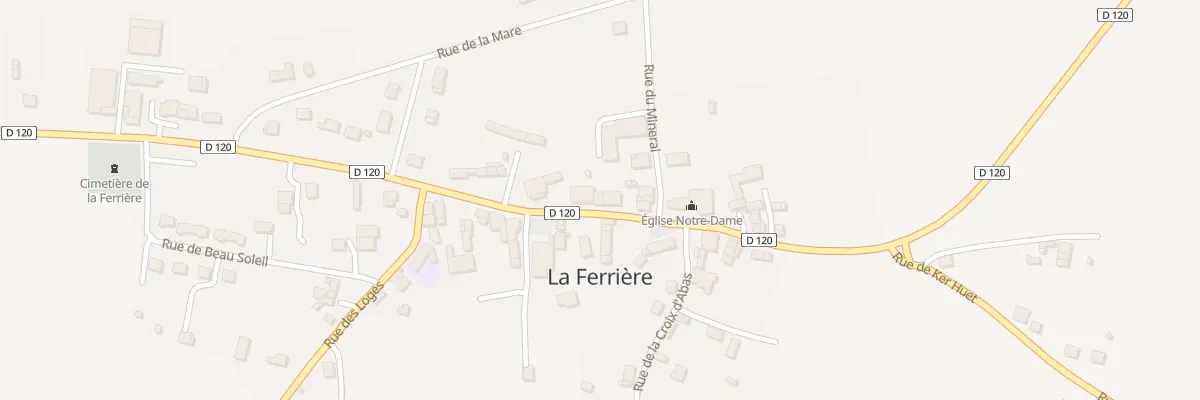 Plan du 29 Rue Jéhan Crès à Plémet