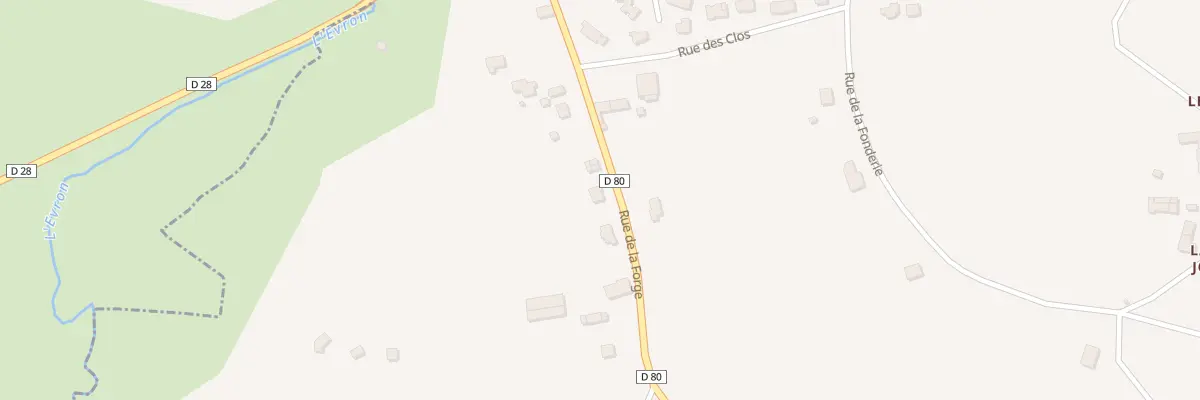 Plan du 36 Rue de la Forge à Lamballe-Armor