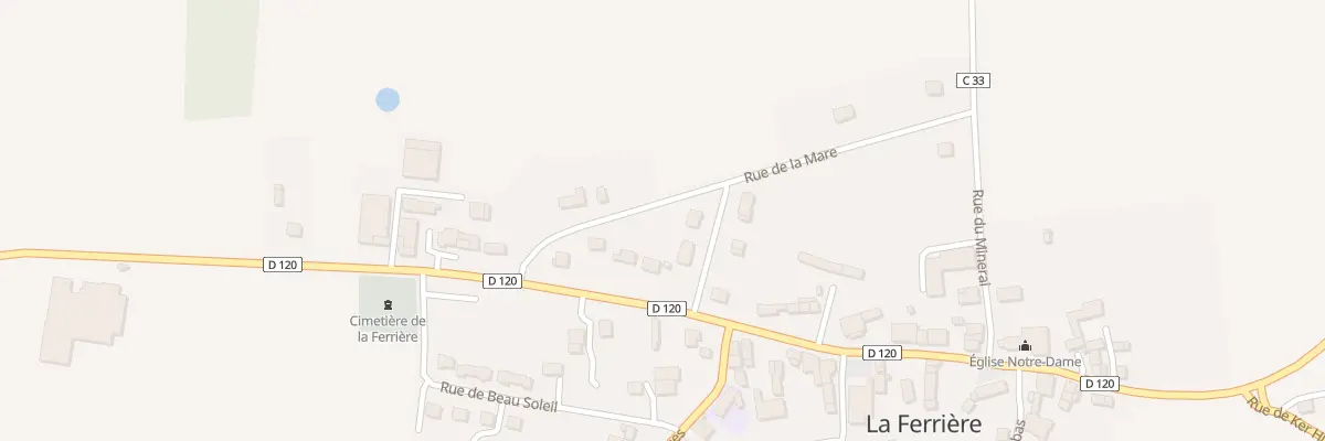 Plan du 15 Rue Jéhan Crès à Plémet