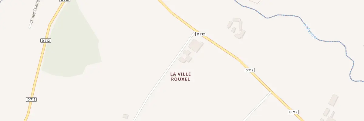 Plan du 1 Ville Rouxel à Pommeret