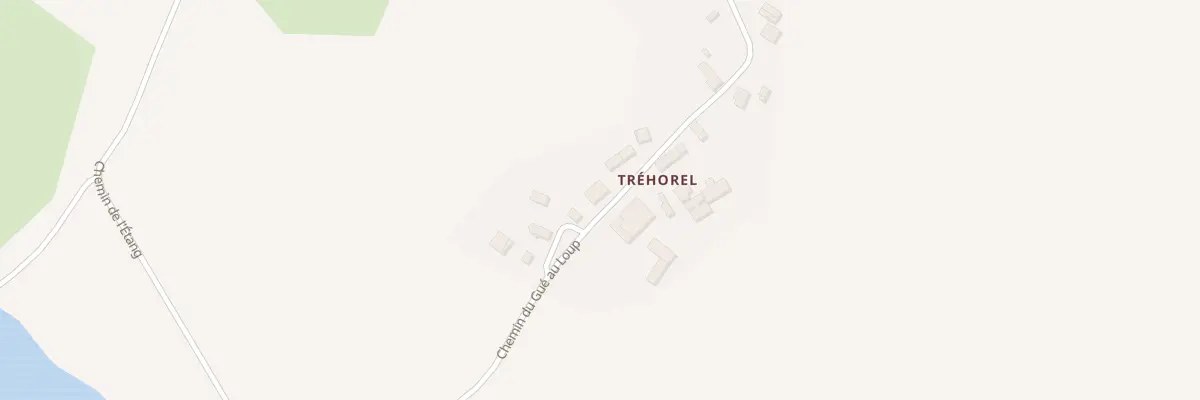 Plan du 34 Trehorel à Plumieux