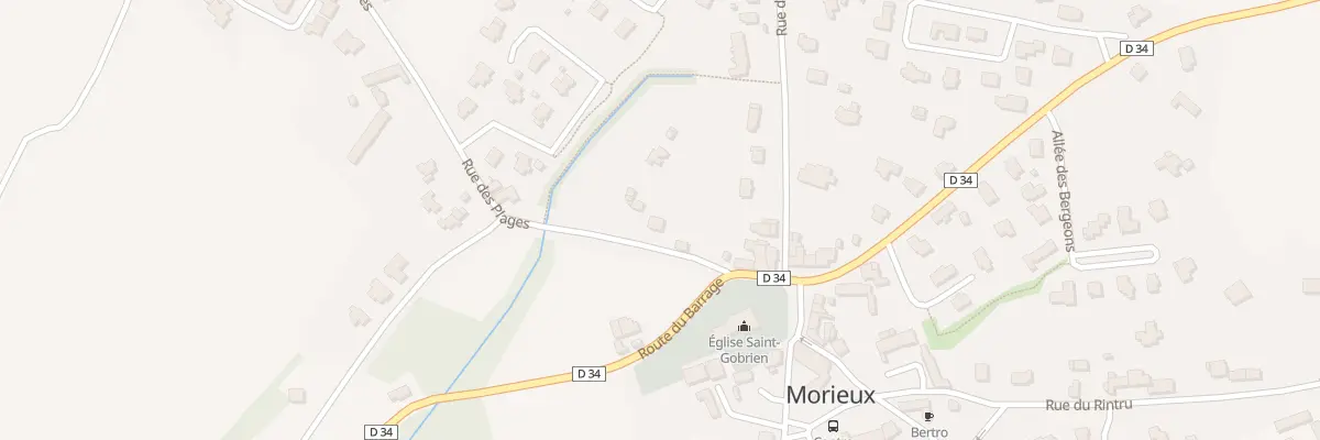 Plan du 8 Rue des Plages à Lamballe-Armor
