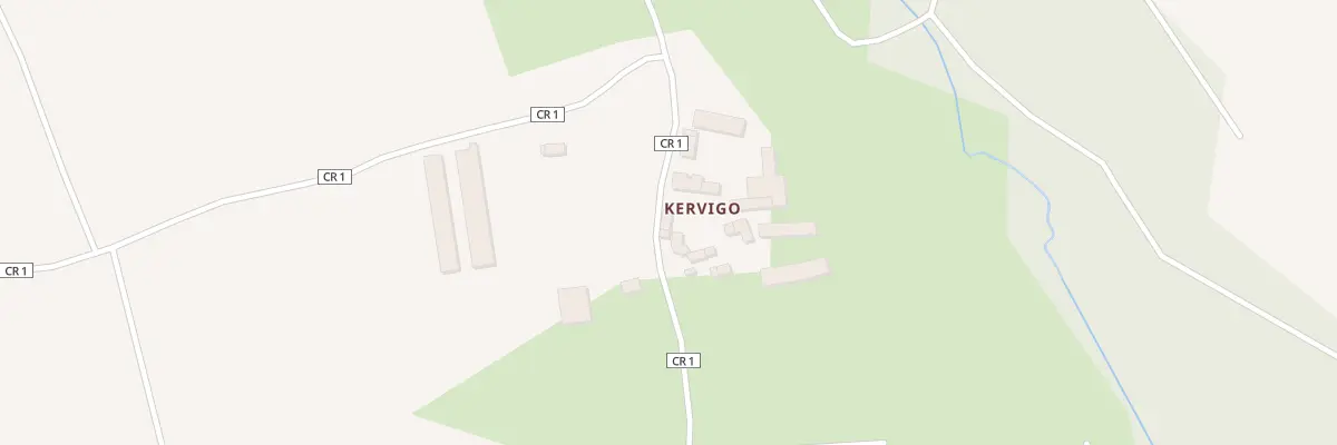 Plan du 5060 Kervigo à Plumelec