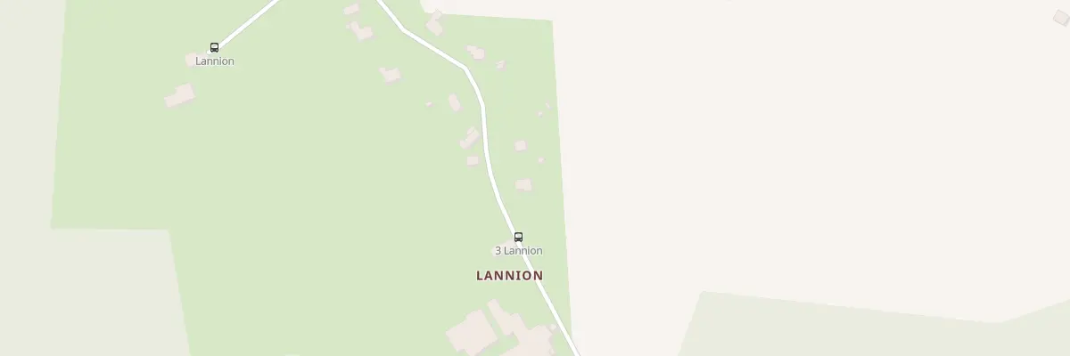 Plan du 4 Lannion à Trédion