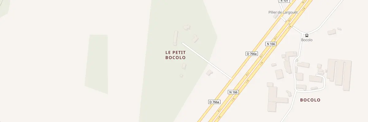 Plan du 6115 Le Petit Boccolo à Elven