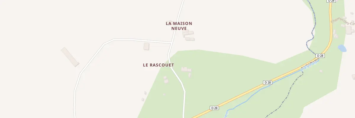 Plan du 21 Le Rascouet à Quessoy