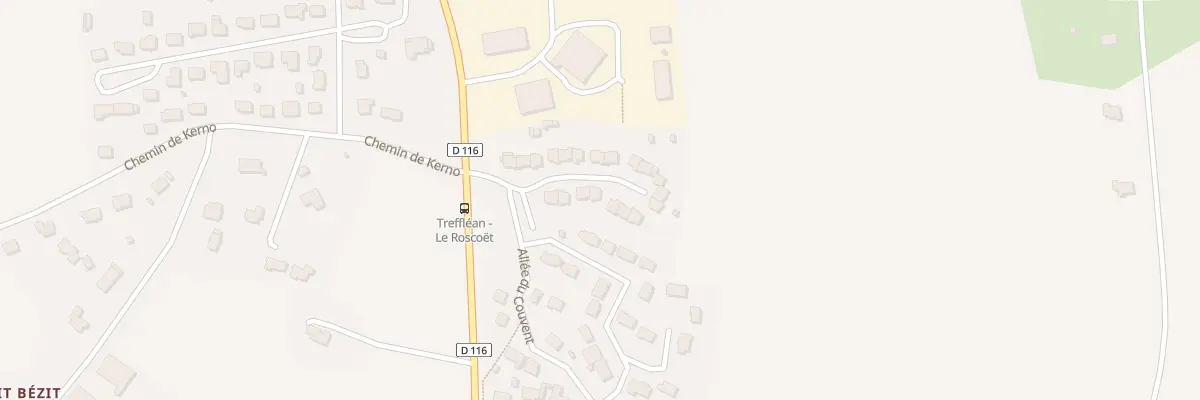 Plan du 17 Rue de la Colline des Bois à Treffléan