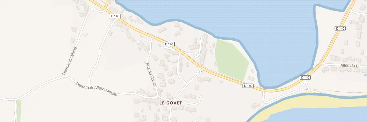 Plan du 3 Rue du Petit Bodo à Damgan
