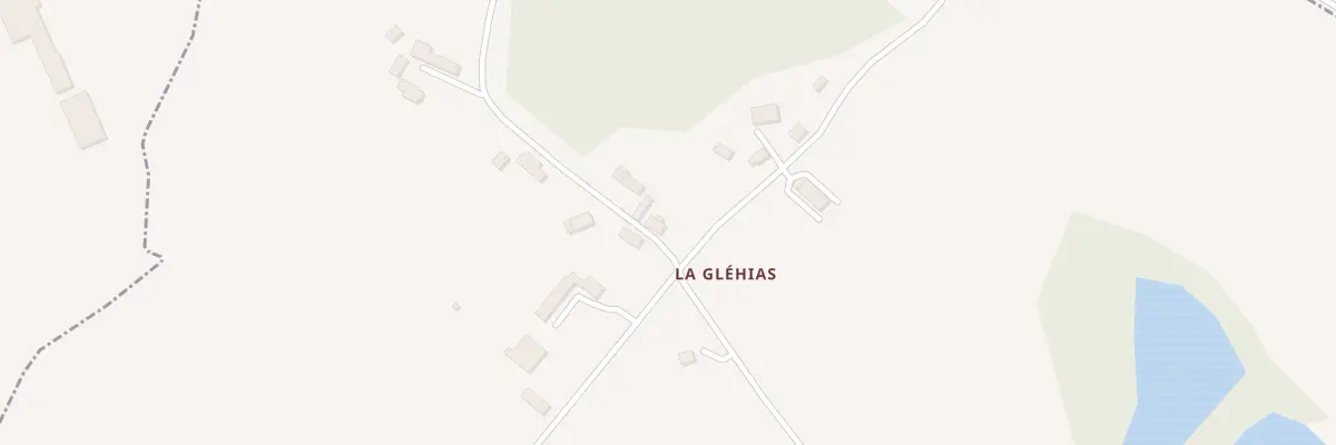 Plan du 16 La Glehias à Plumieux