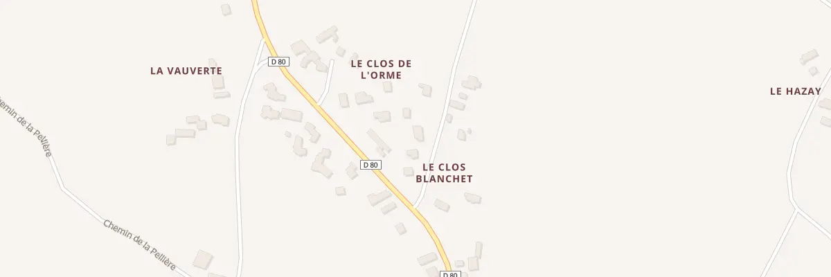 Plan du 5 Clos Blanchet à Pommeret