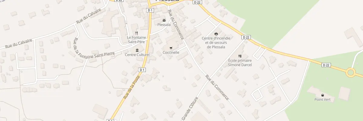 Plan du 14 Rue du Commerce au Mené