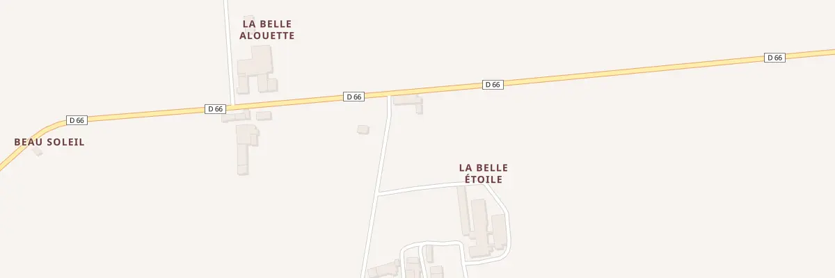 Plan du 10 La Belle Etoile Le Cambout à Plumieux