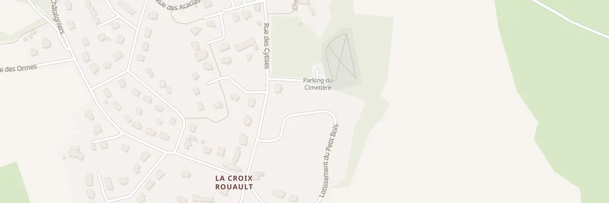 Plan du 4 Lot du Petit Bois à Trédaniel