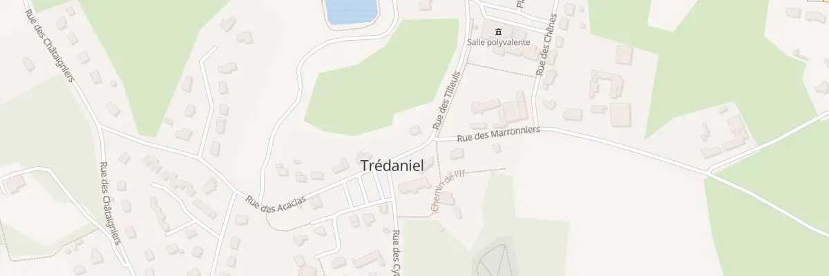 Plan du 3 Rue des Tilleuls à Trédaniel