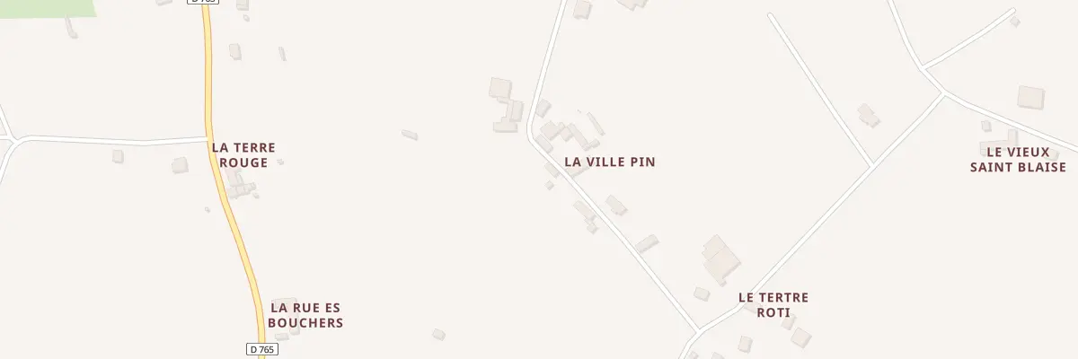 Plan de La Ville Pin à Quessoy