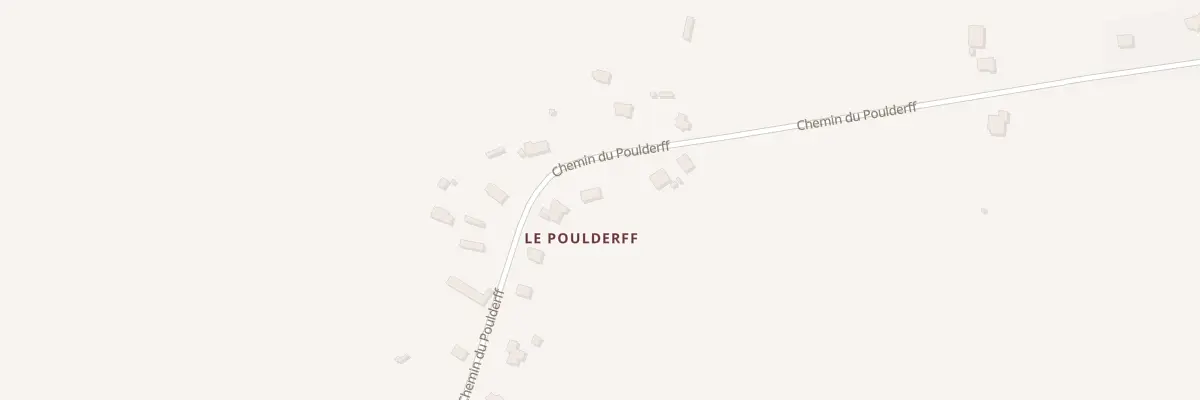 Plan du 5338 Le Poulderff à Treffléan