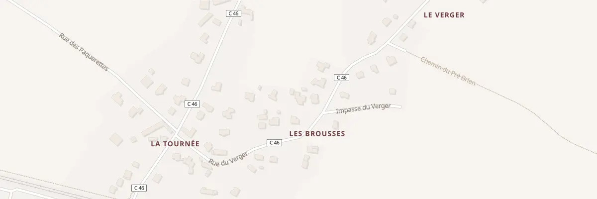 Plan du 17T Rue du Verger à Pommeret