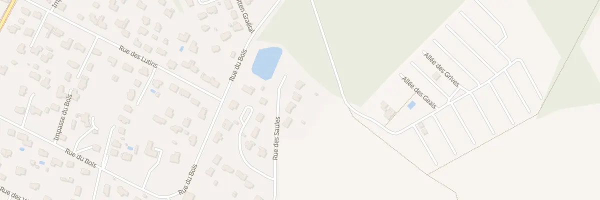 Plan du 12 Rue des Saules à Surzur