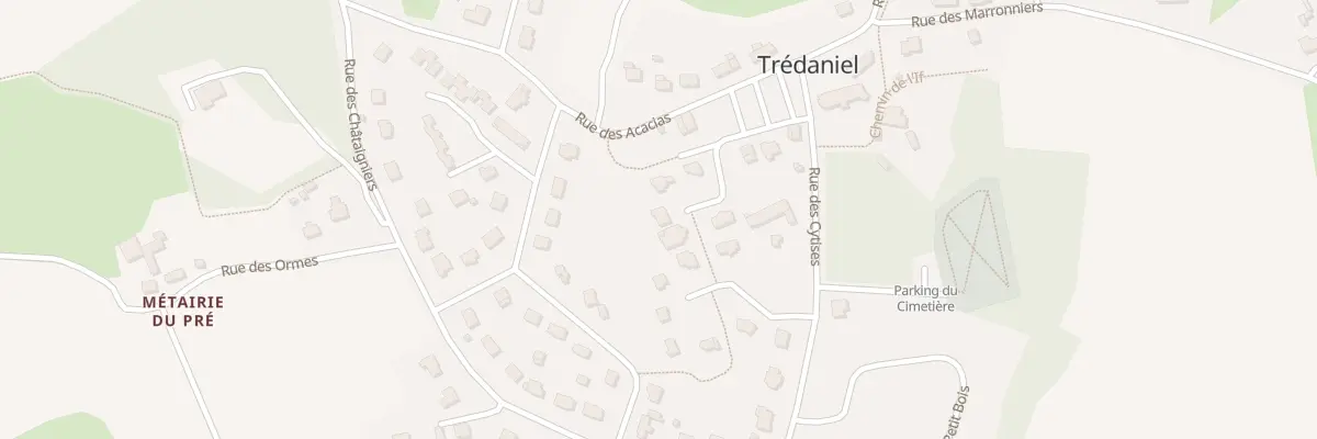Plan du 6 Pl du Frêne à Trédaniel