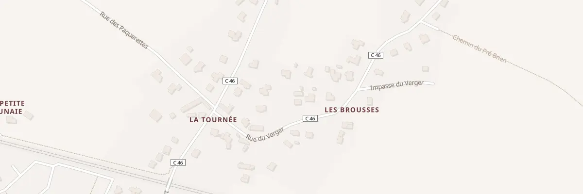 Plan du 9 Rue du Verger à Pommeret