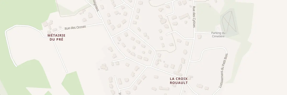 Plan du 3 Rue des Peupliers à Trédaniel