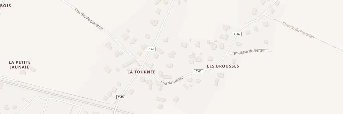 Plan du 7 Rue du Verger à Pommeret
