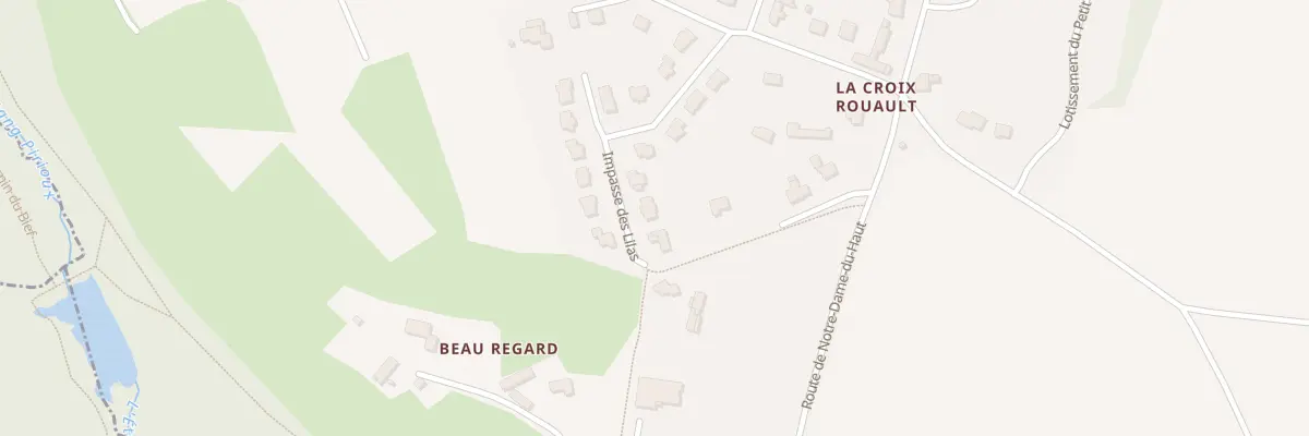 Plan du 11 Imp des Lilas à Trédaniel