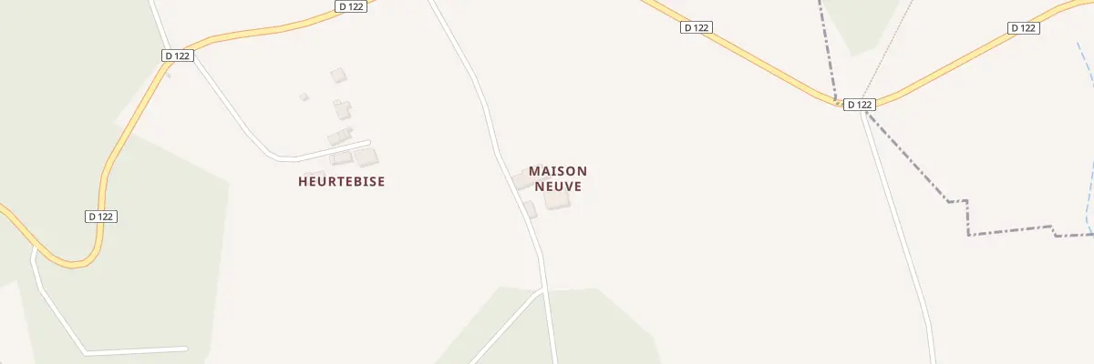 Plan du 5077 Maison Neuve à Billio