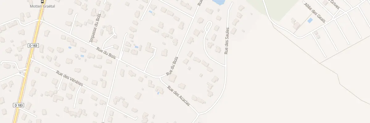 Plan du 5620 Rue du Bois à Surzur