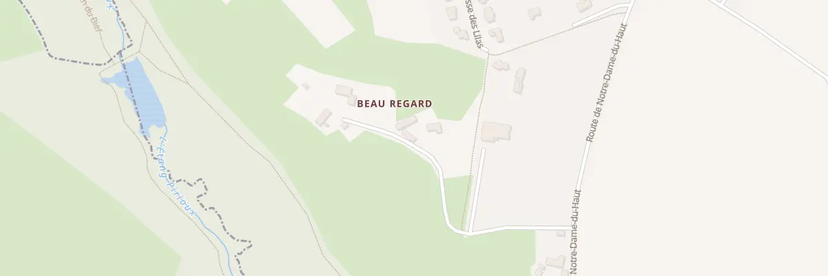 Plan du 16 Beau Regard à Trédaniel