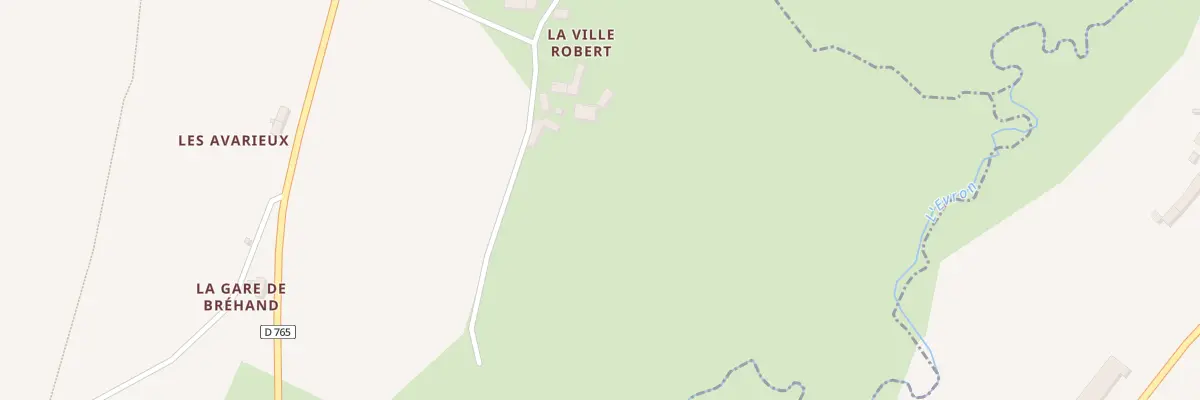 Plan du 5613 La Ville Robert à Hénon