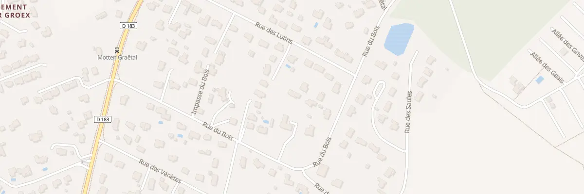 Plan du 25T Rue du Bois à Surzur