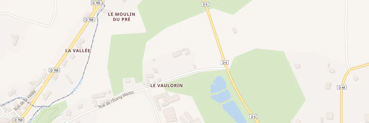 Plan du 5160 Le Vaulorin à Trédaniel