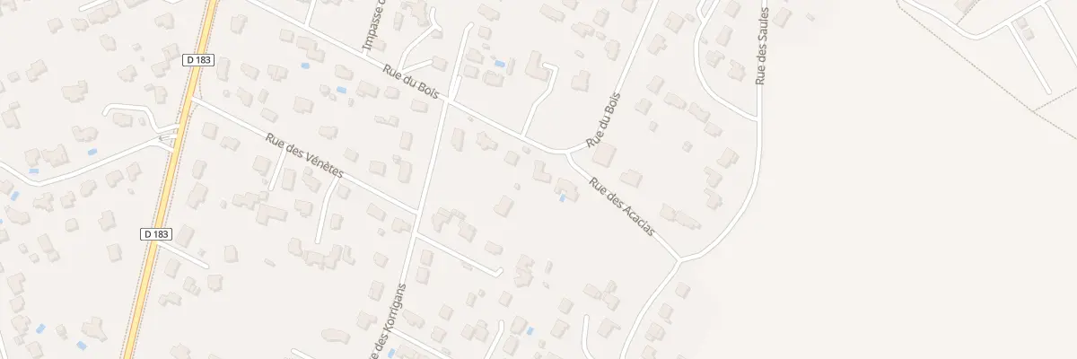 Plan du 18 Rue du Bois à Surzur