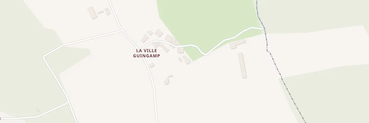 Plan du 5071 Ville Guingamp à Billio