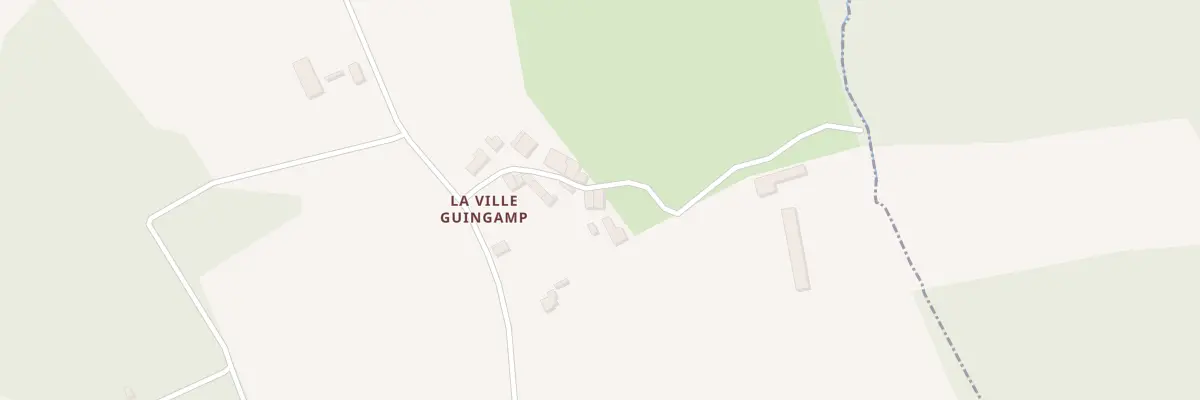 Plan du 5072 Ville Guingamp à Billio