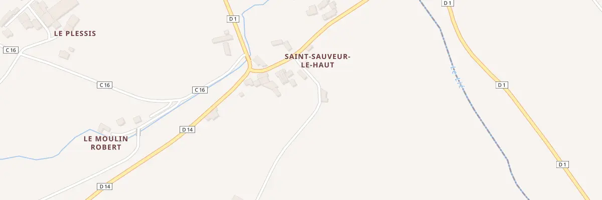 Plan du 5099 St Sauveur Le Haut à La Prénessaye