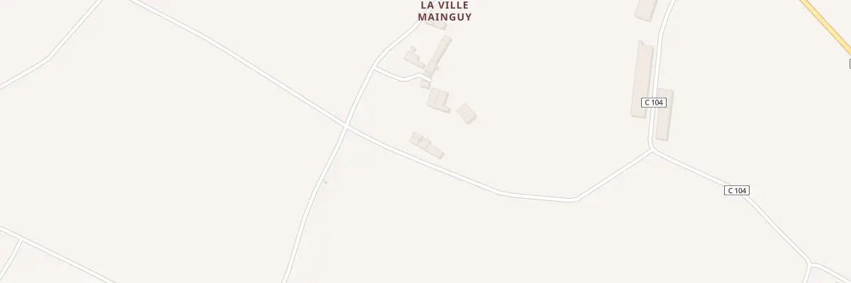 Plan du 5117 La Ville Mainguy à Forges de Lanouée