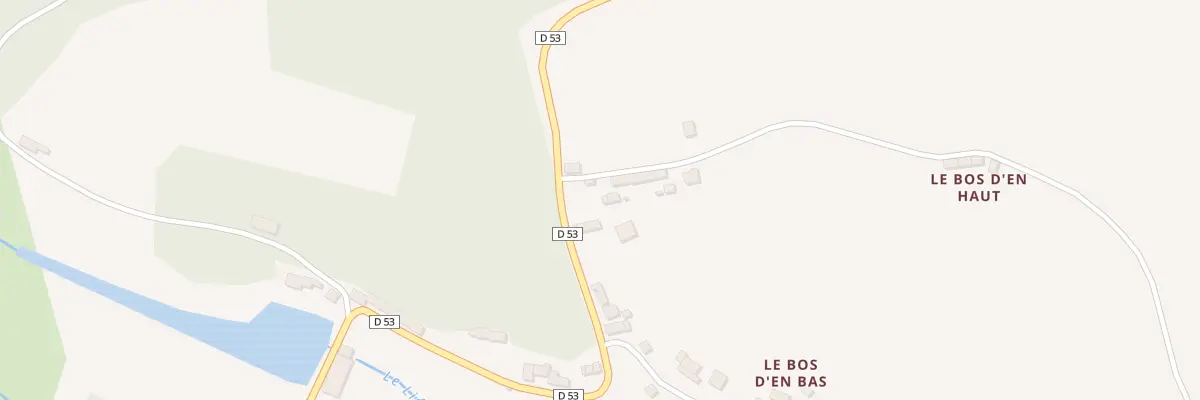 Plan du 28 Le Vaublanc à Plémet